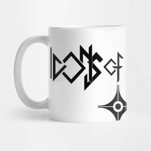 Band Banner (Black) Mug